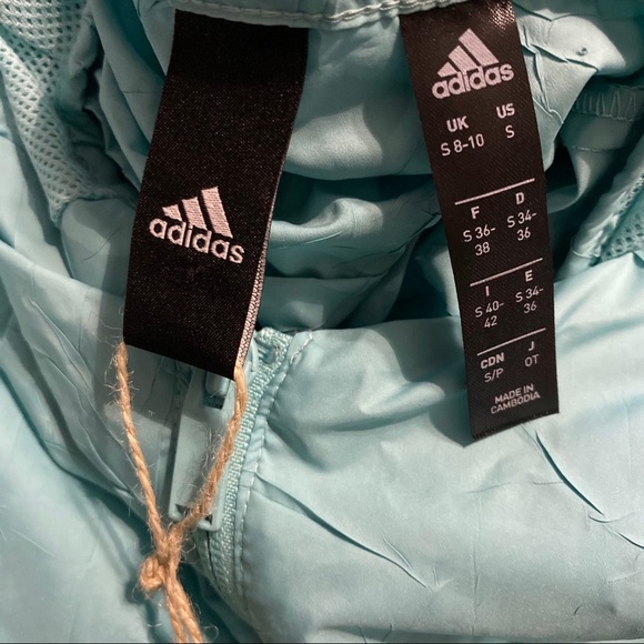 NWT Adidas W.ND Primeblue Windbreaker Jacket - Picture 9 of 10